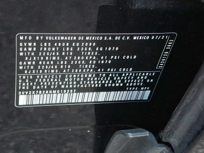 2022 Volkswagen Taos SEL 4MOTION