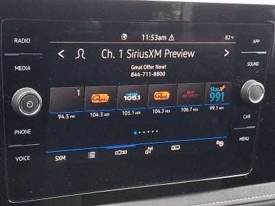 2025 Volkswagen Taos SE Black FWD
