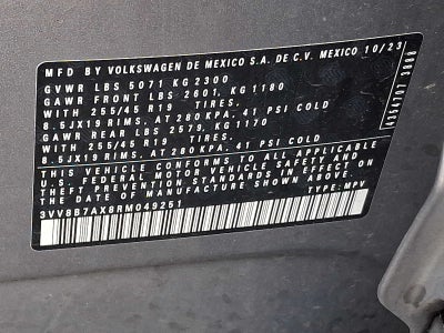 2024 Volkswagen Tiguan 2.0T SE R-Line Black 4MOTION