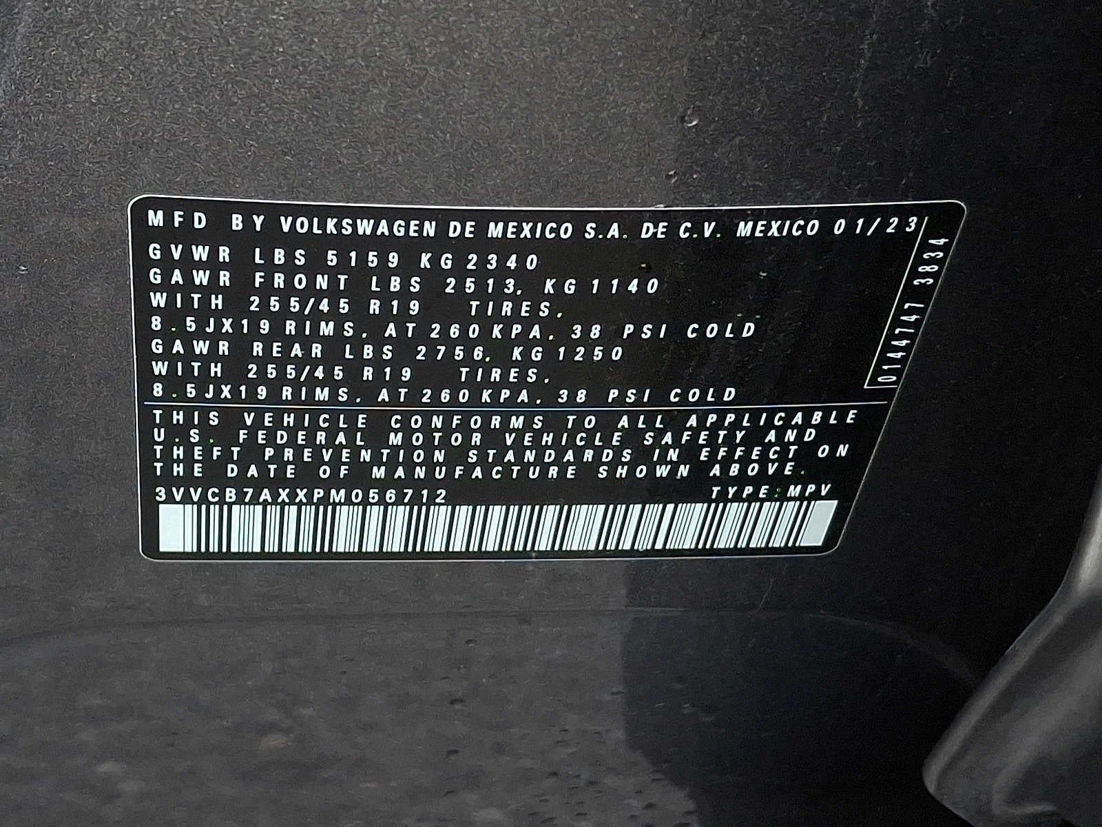 2023 Volkswagen Tiguan 2.0T SE R-Line Black FWD