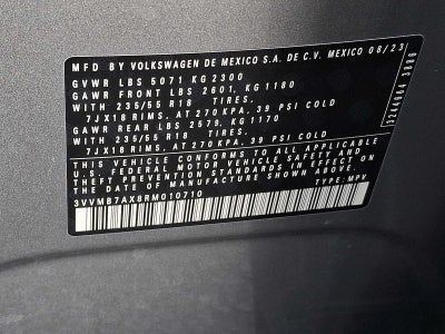 2024 Volkswagen Tiguan 2.0T SE 4MOTION