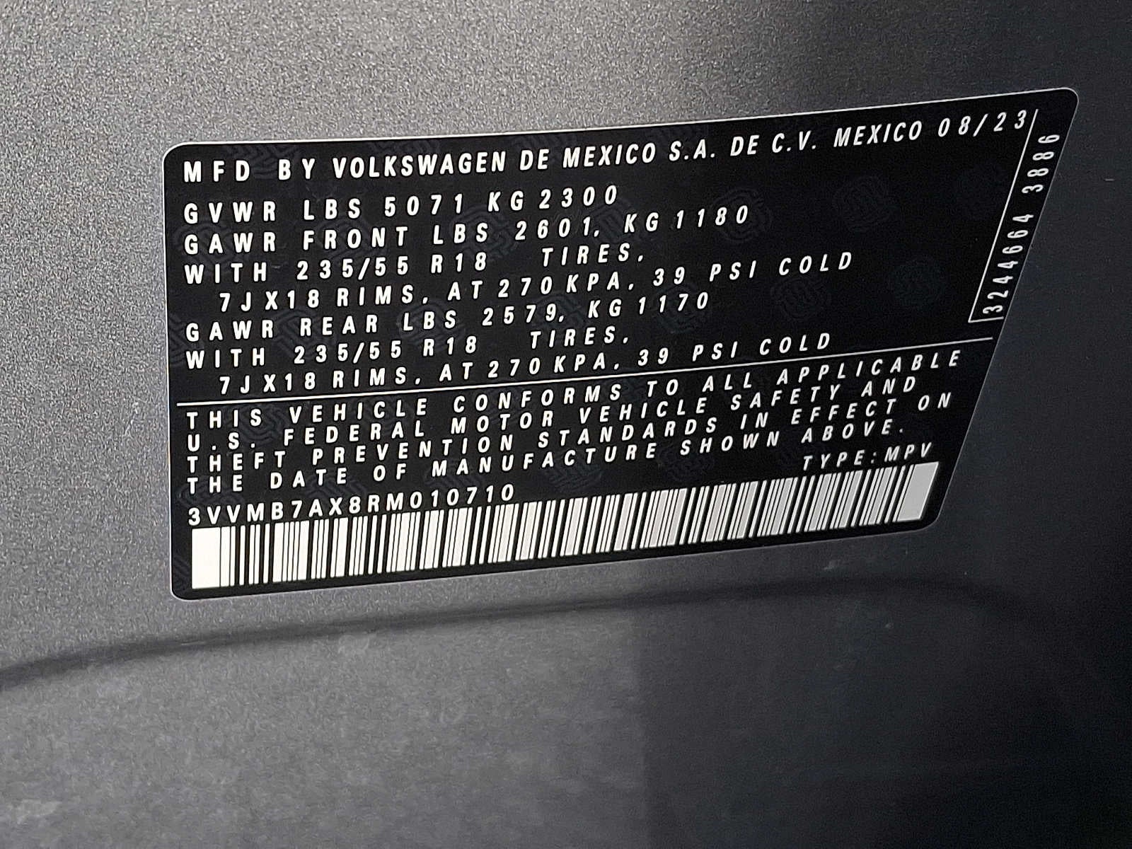 2024 Volkswagen Tiguan 2.0T SE 4MOTION