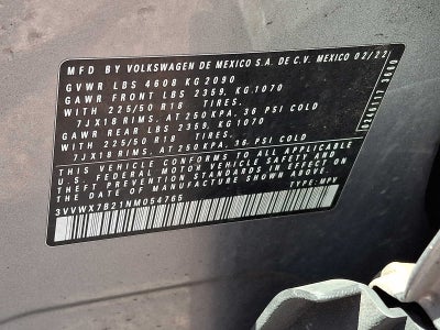 2022 Volkswagen Taos SE 4MOTION