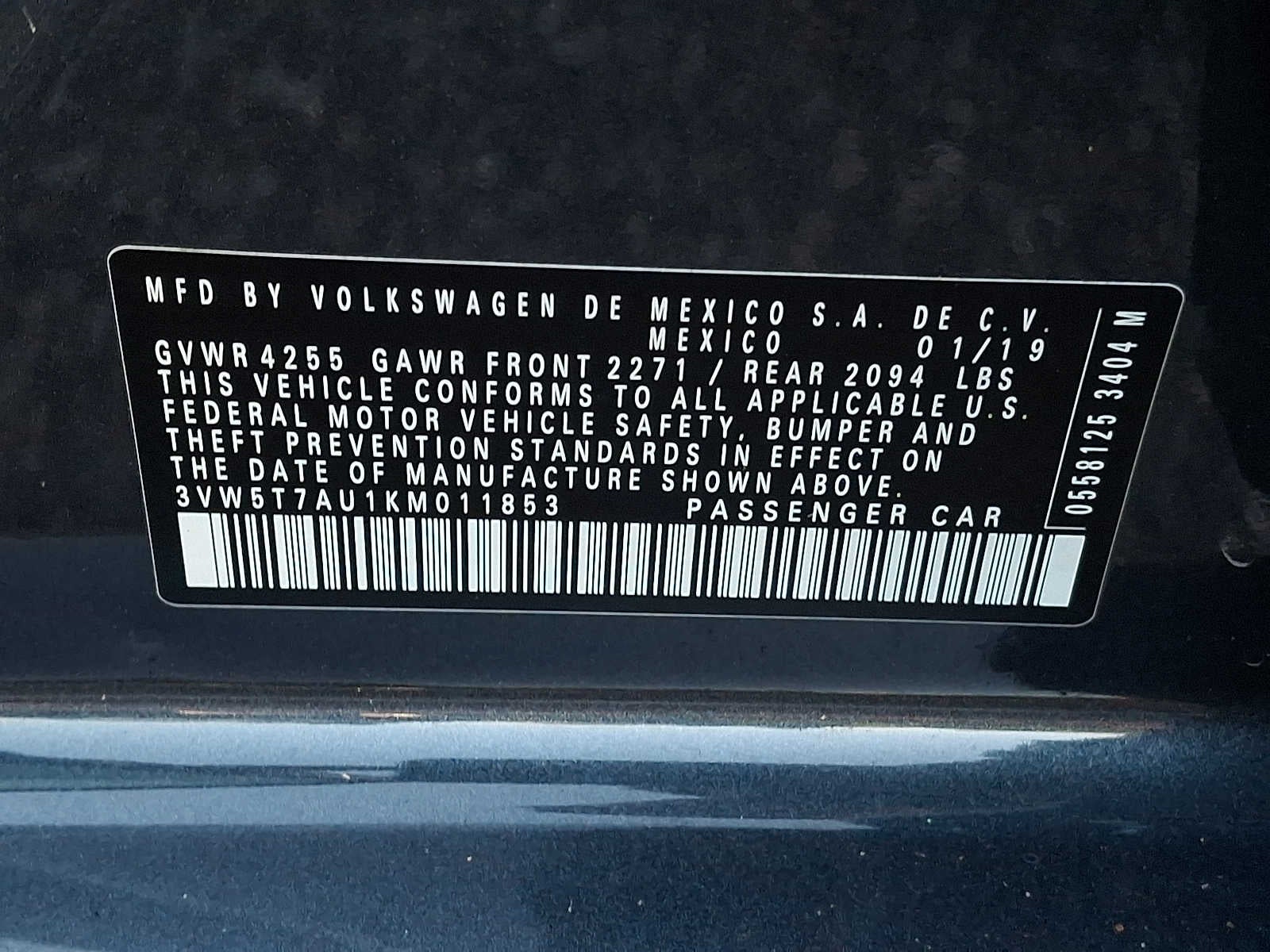 2019 Volkswagen Golf GTI 2.0T SE Manual