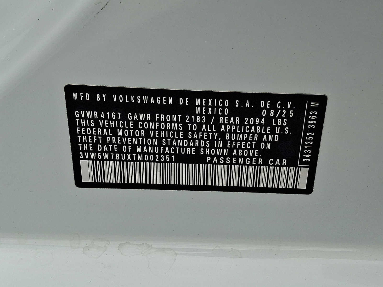 2026 Volkswagen Jetta S Auto