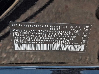 2024 Volkswagen Jetta Sport Auto