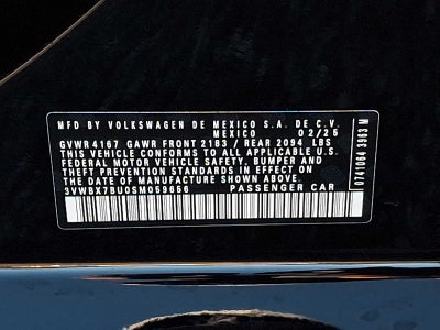 2025 Volkswagen Jetta Sport Auto