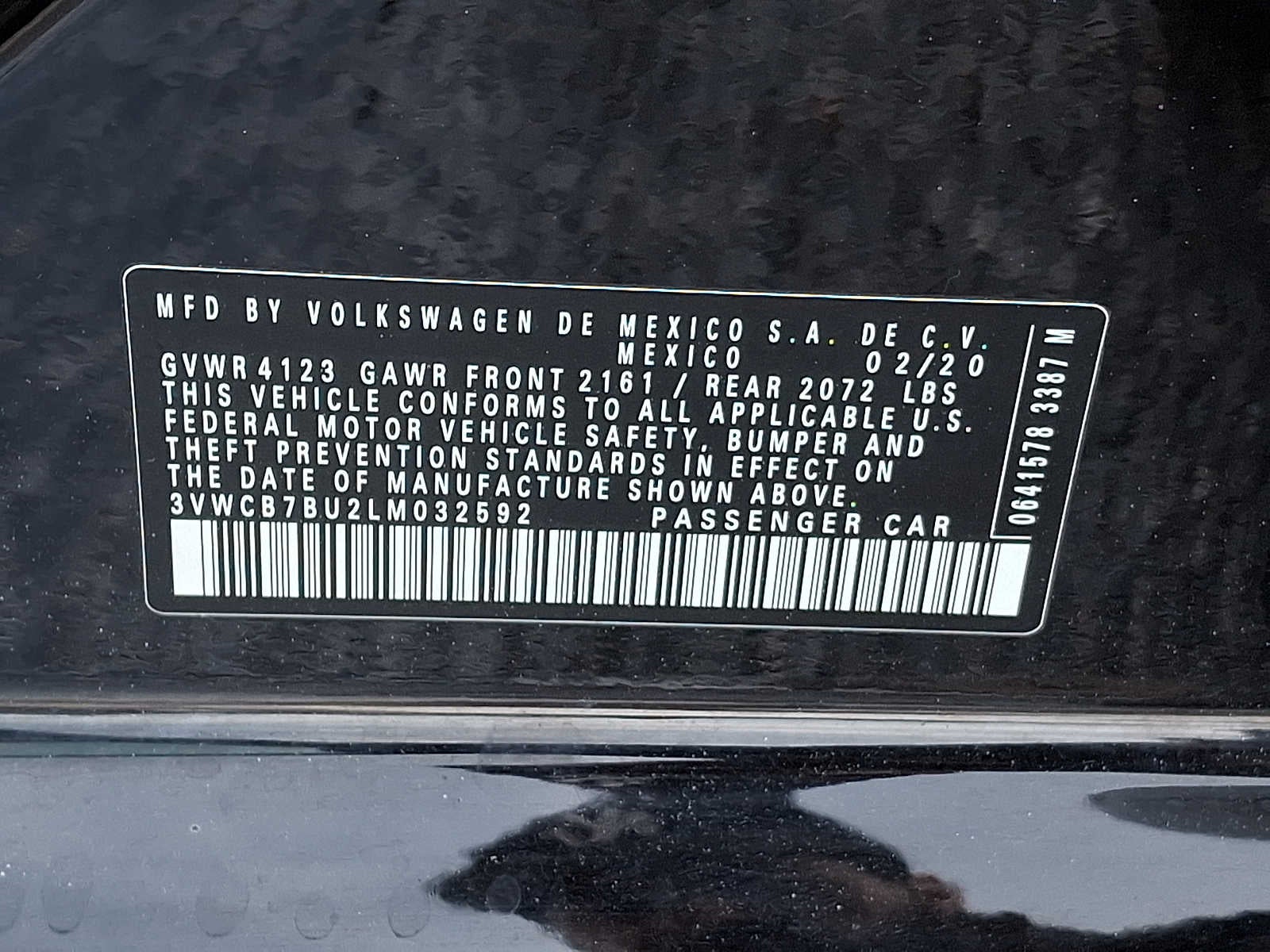 2020 Volkswagen Jetta SE Auto w/ULEV