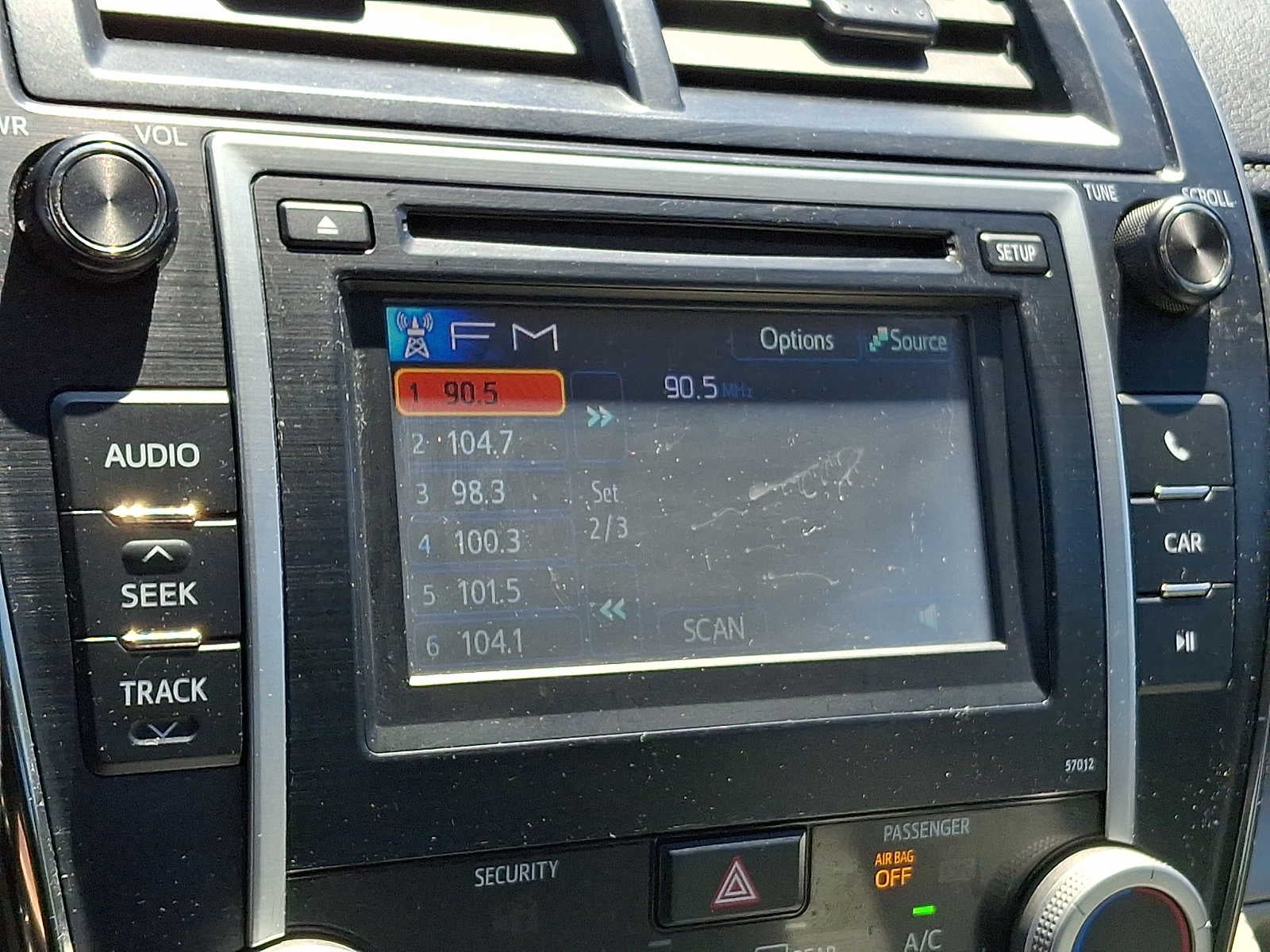 2012 Toyota Camry 4dr Sdn I4 Auto LE
