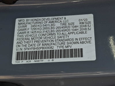 2023 Honda Passport EX-L AWD