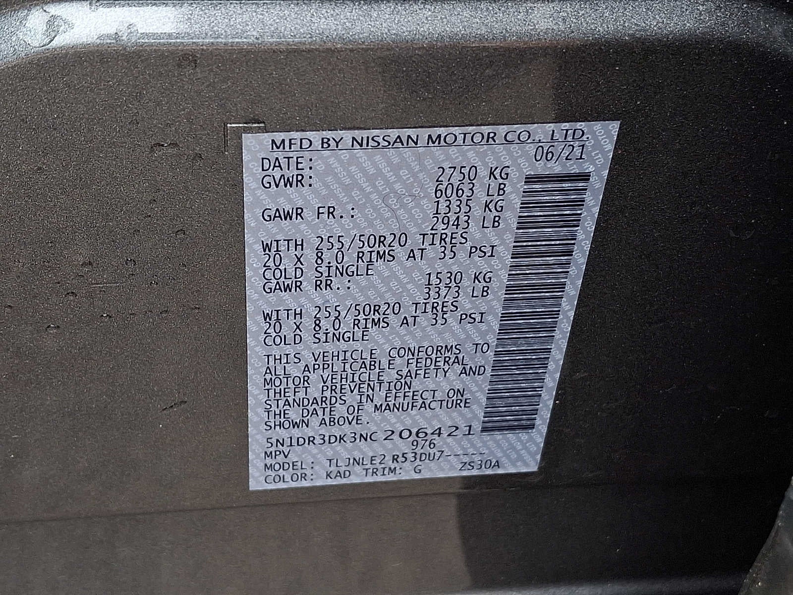 2022 Nissan Pathfinder Platinum 4WD
