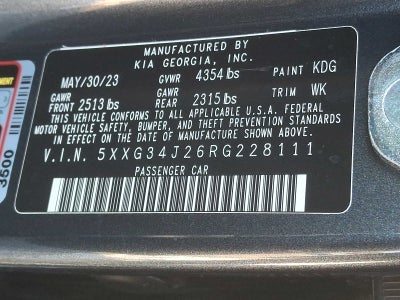 2024 Kia K5 EX Auto FWD