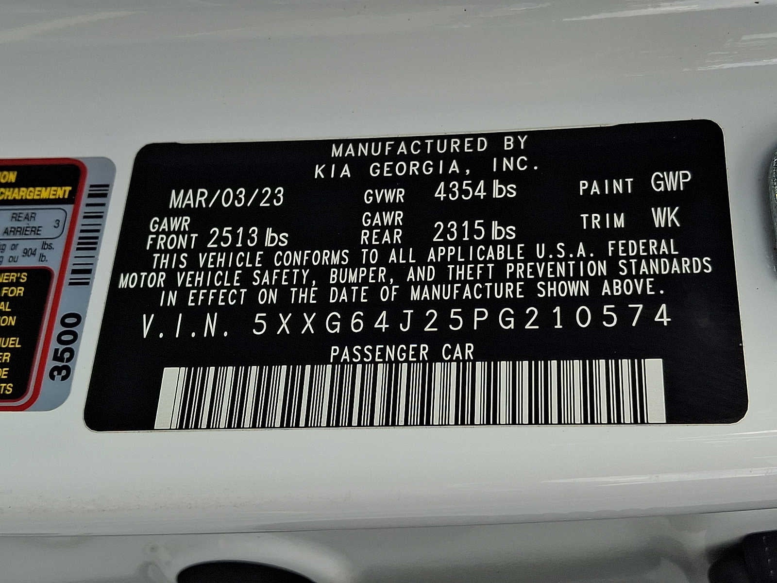 2023 Kia K5 GT-Line Auto FWD