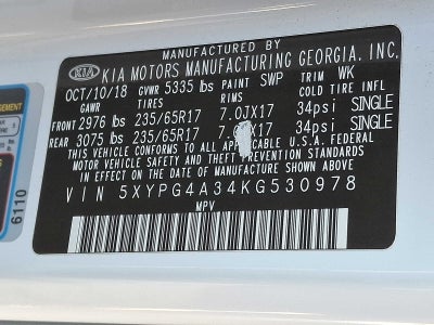 2019 Kia Sorento LX FWD