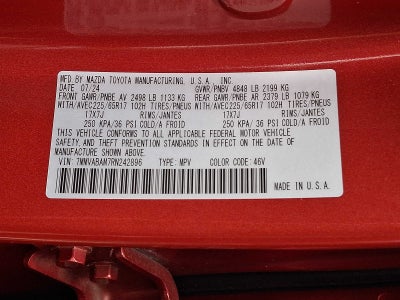 2024 Mazda Mazda CX-50 2.5 S Select Package AWD