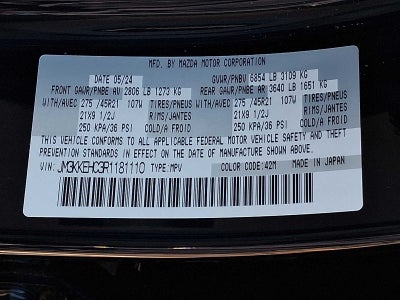 2024 Mazda Mazda CX-90 3.3 Turbo S Premium Plus AWD