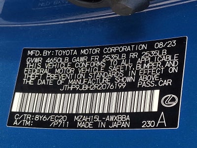 2024 Lexus UX UX 250h Premium AWD