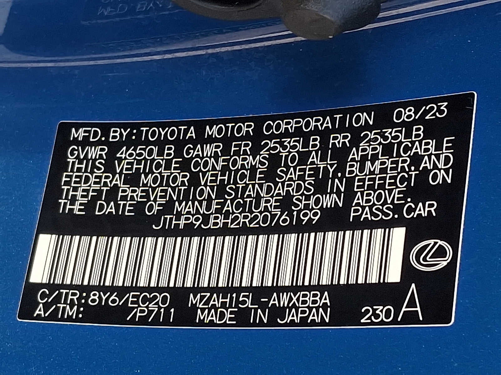 2024 Lexus UX UX 250h Premium AWD