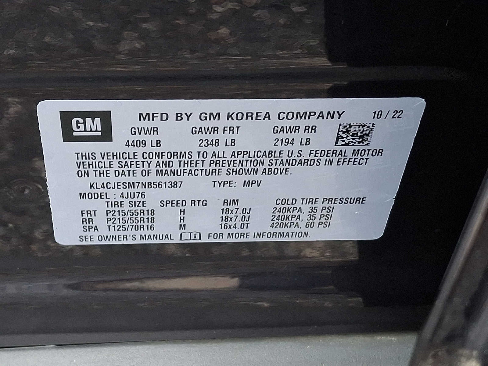 2022 Buick Encore AWD 4dr Preferred