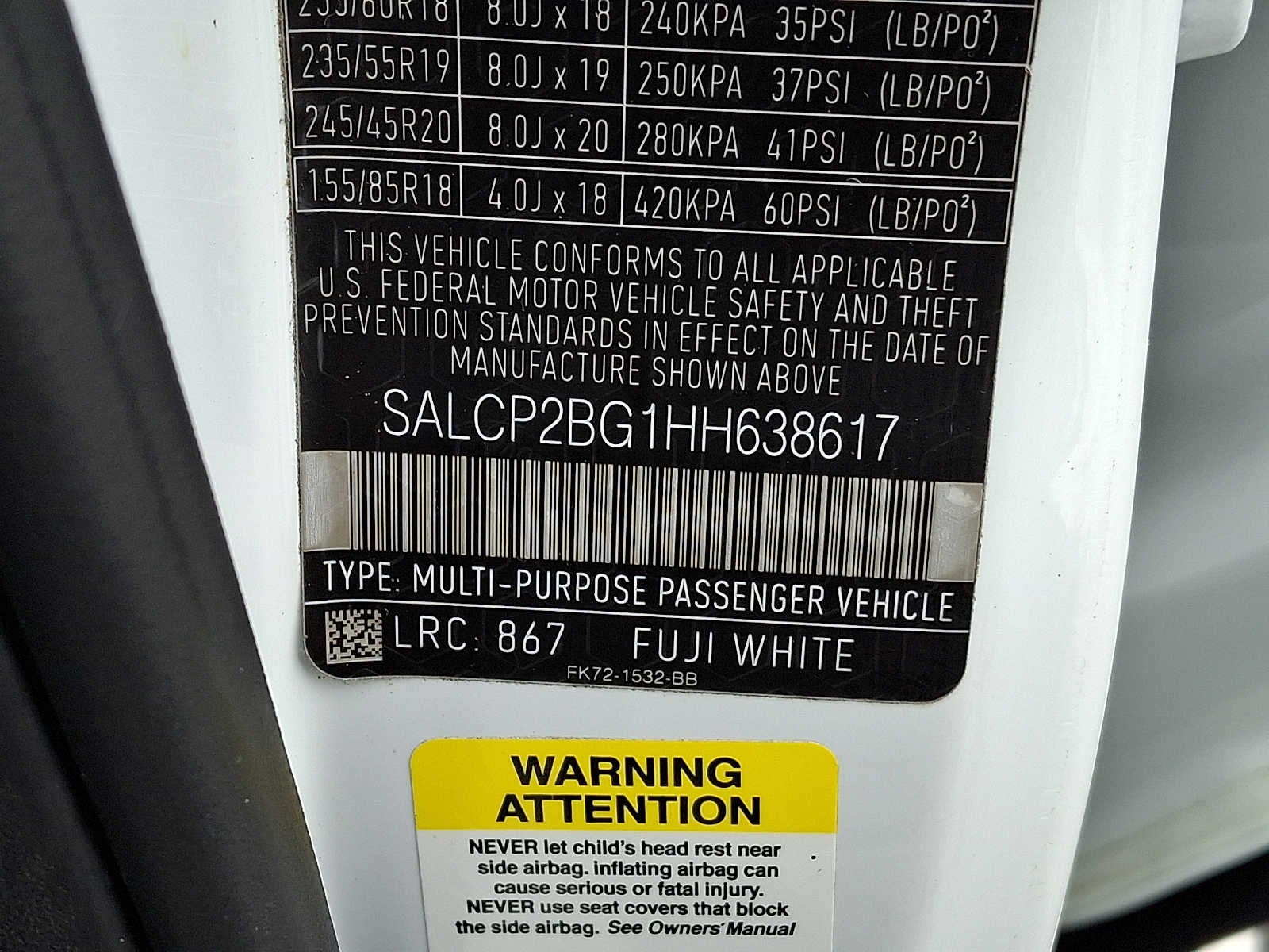 2017 Land Rover Discovery Sport SE 4WD