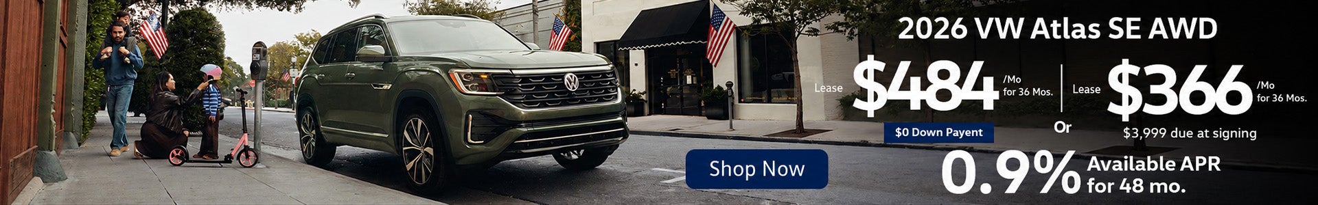 O Down VW Atlas Lease Bridgewater NJ