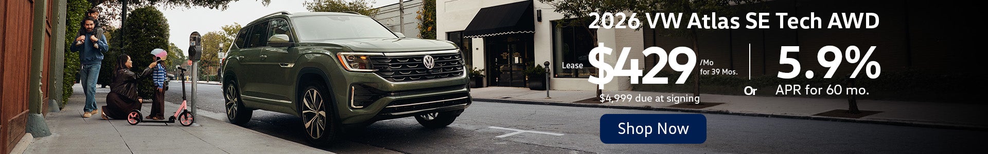 Lowest VW Atlas Lease Bridgewater NJ