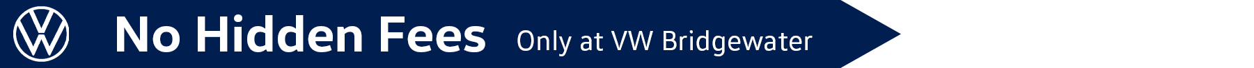 No hidden fees for used cars at vw Bridgewater in nj