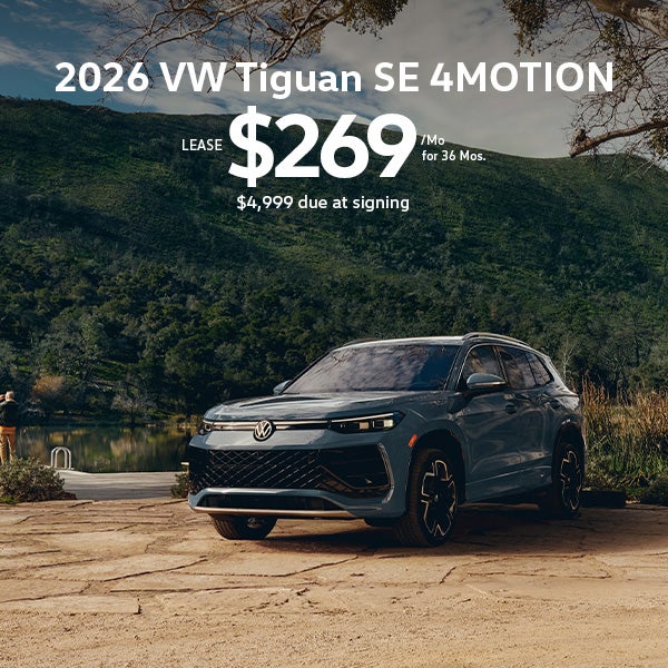 Lease a 2026 Volkswagen Tiguan SE 4Motion